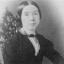 Portrait of American Poet Emily Elizabeth Dickinson