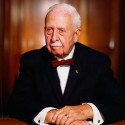 A photograph of James Cash Penney, J.C. Penney